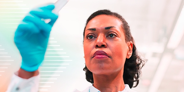 female scientist